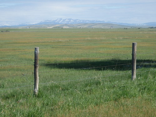 GDMBR: Looking NE toward the Wind River Mountains.